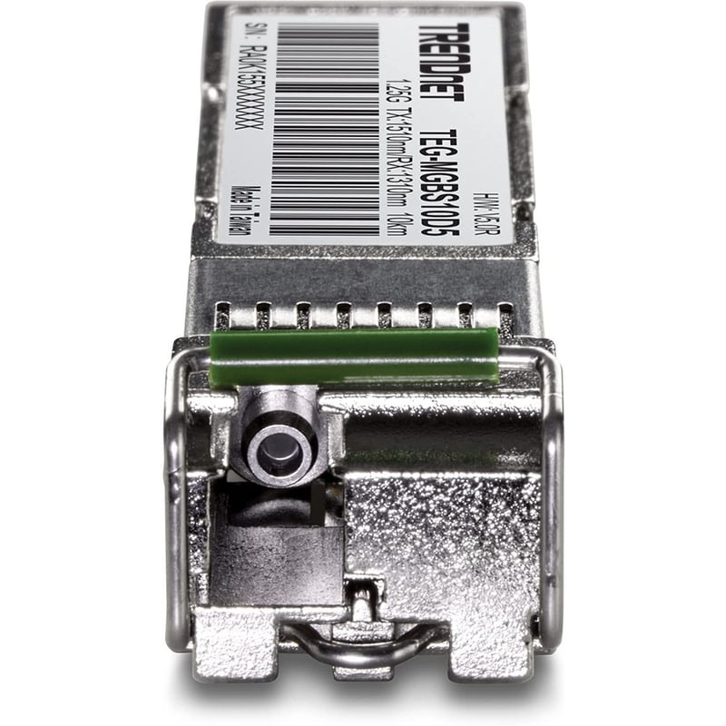 TRENDnet SFP to RJ45 Dual Wavelength Single-Mode LC Module; TEG-MGBS10D5; Must Pair with TEG-MGBS10D3 or a Compatible Module; Up to 10 km (6.2 Miles); Compatible with Standard SFP; Lifetime Protection - Thumbnail 5