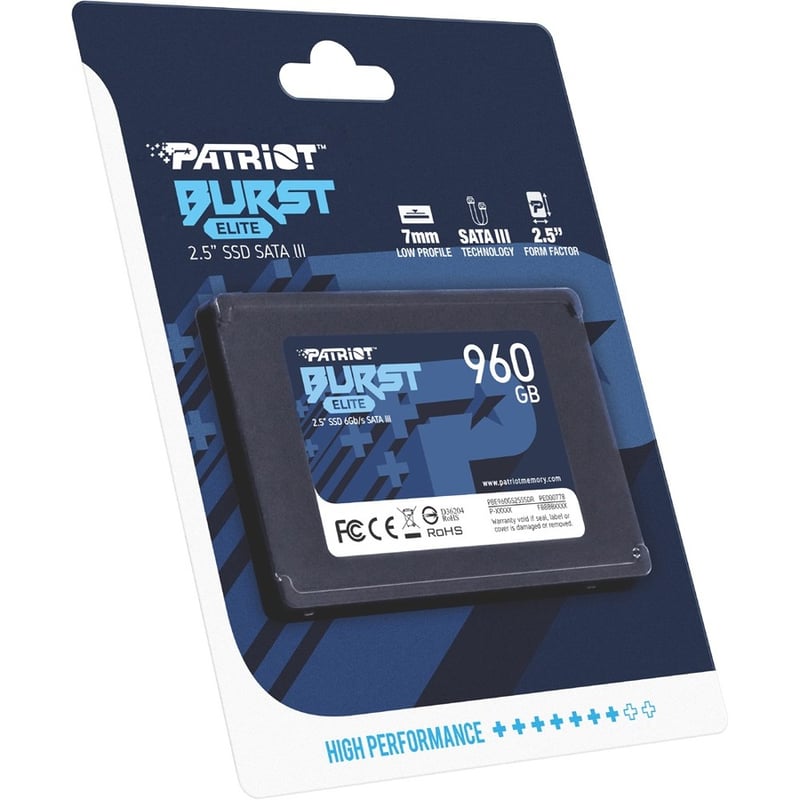 PATRIOT BURST ELITE 960GB SATA3 SSD 2.5 - Thumbnail 5