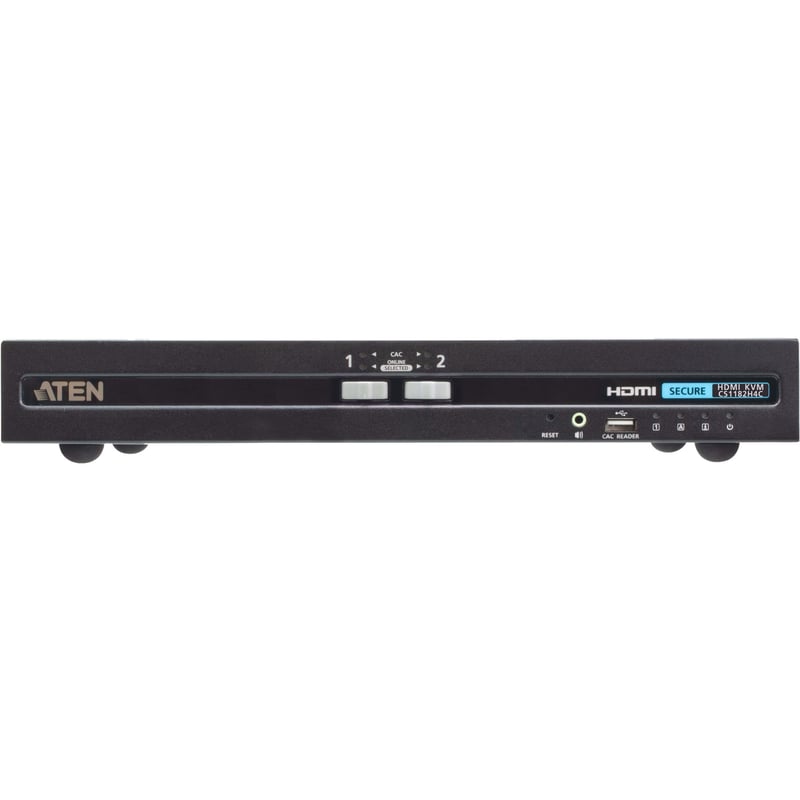 ATEN 2-Port USB HDMI Secure KVM Switch with CAC (PSD PP v4.0 Compliant) - Thumbnail 1