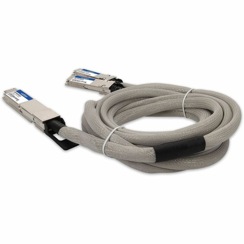 AddOn Mellanox® Compatible 400GBase-CU OSFP to 2xQSFP56 Direct Attach Cable (Passive Twinax, 3m) - Thumbnail 3
