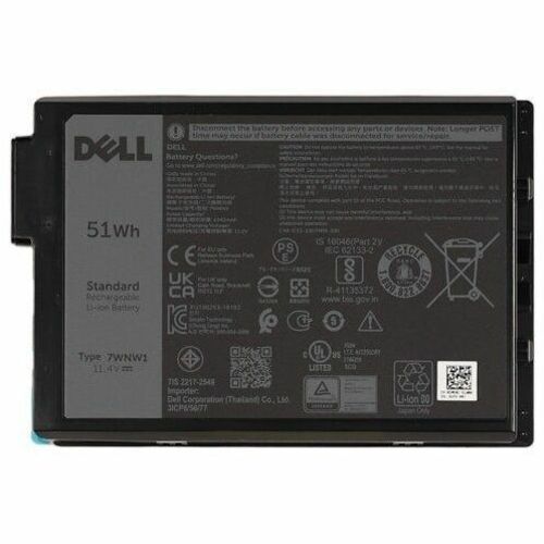 DELL 3-CELL 51 WH LITHIUM ION REPLACEMENT BATTERY
