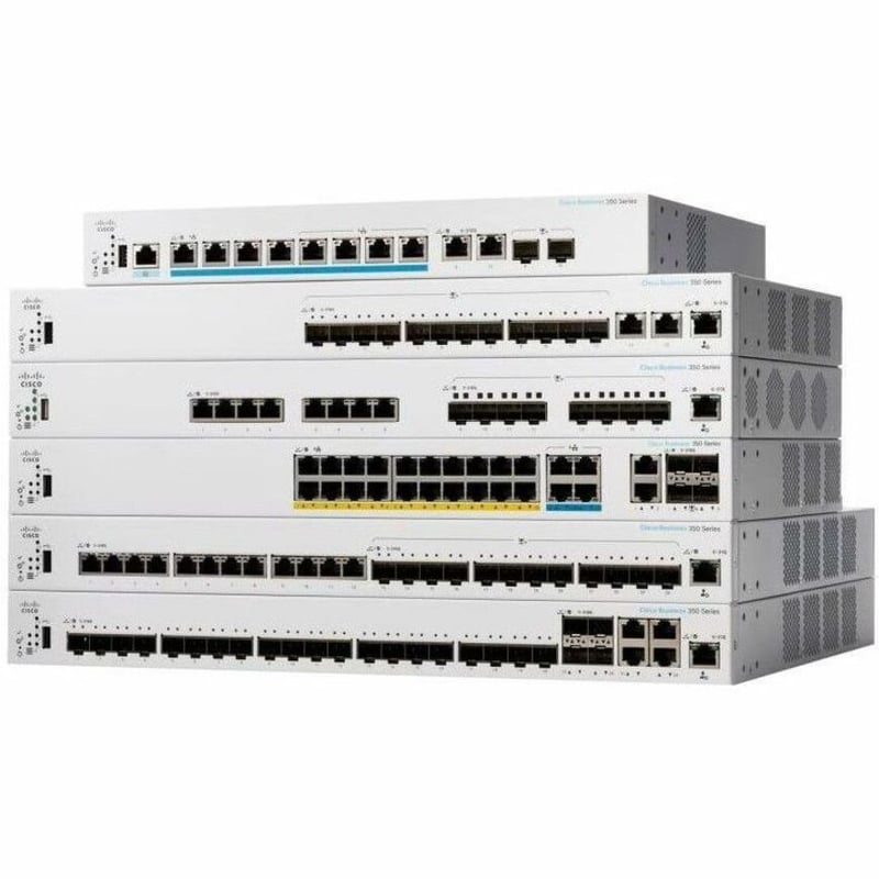 CBS350 MANAGED 48-PORT GE, FULL POE,4X10GSFP+ REMANUFACTURED - Thumbnail 2