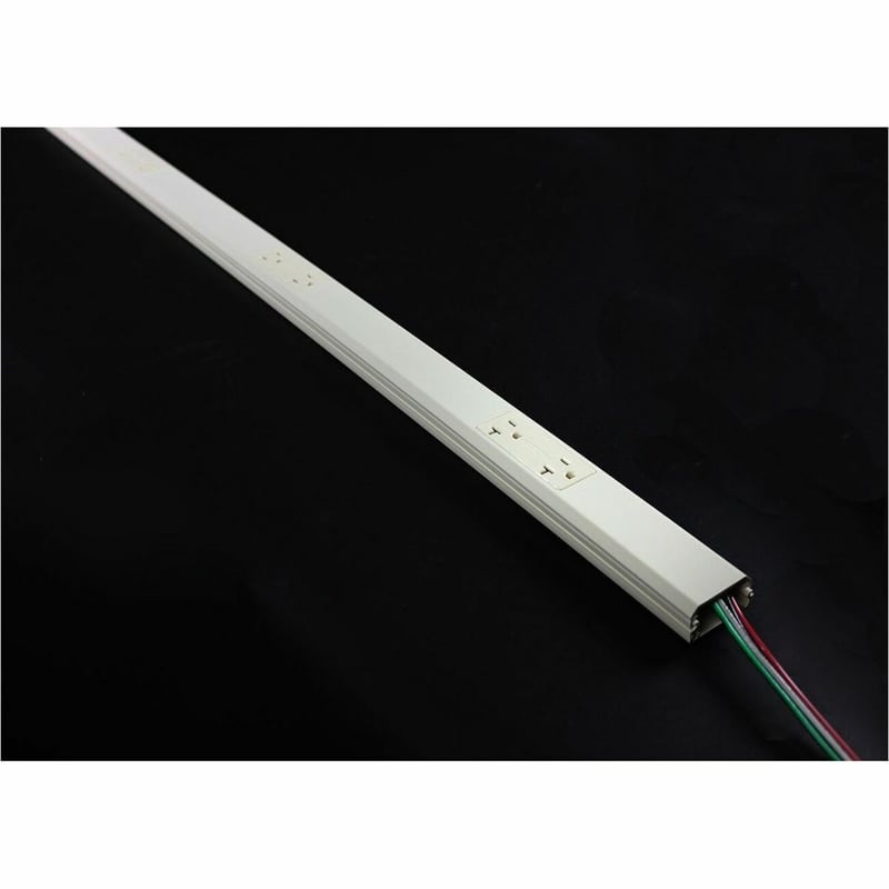 Wiremold NM24GB612 Nonmetallic Plugmold Multioutlet System