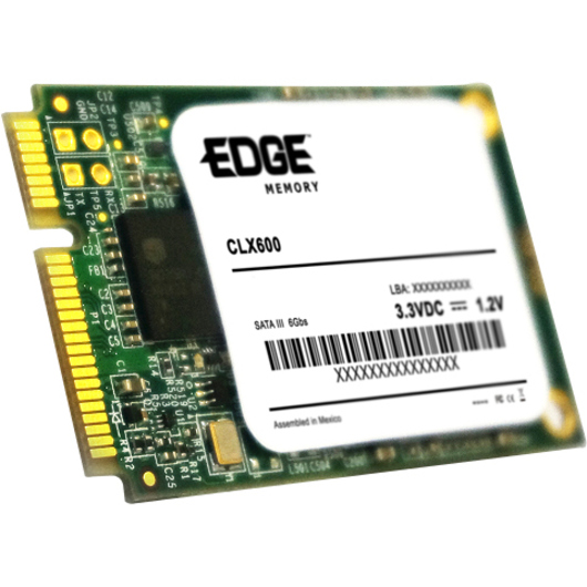 EDGE CLX600 1 TB Solid State Drive - mSATA (MO-300) Internal - SATA (SATA/600) - TAA Compliant - Thumbnail 2