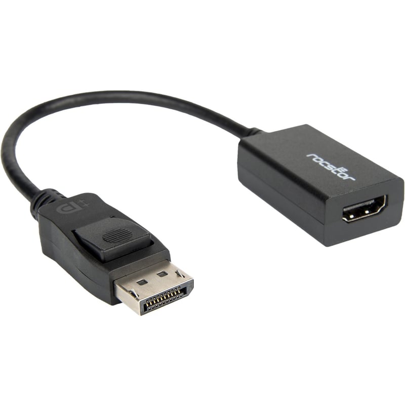 Rocstor DisplayPort (male) to HDMI (female) Adapter Converter - Thumbnail 1