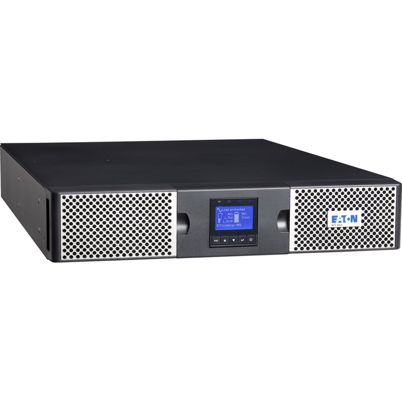 Eaton 9PX 2200VA 2000W 208V Online Double-Conversion UPS - L6-20P, 8 C13, 2 C19 Outlets, Cybersecure Network Card Option, Extended Run, 2U Rack/Tower - Thumbnail 1