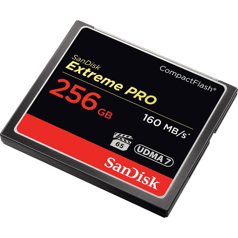 SANDISK, EXTREME PRO, 256GB, HIGH COMPACT FLASH, CF, 160 MBPS READ, 150 MBPS WRI - Thumbnail 3