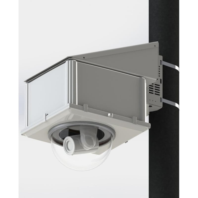 Marshall Compact Weatherproof Dome Housing for PTZ w/Fan and Heater - Thumbnail 4