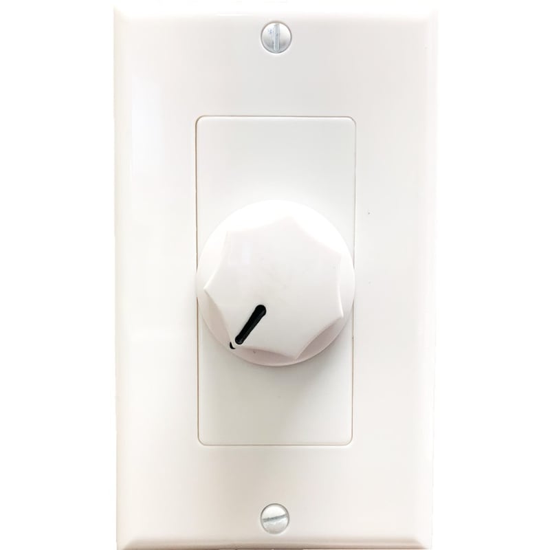 10W 70/25V SPEAKER LINE ATTENUATOR, DECORA-STYLE - WHITE