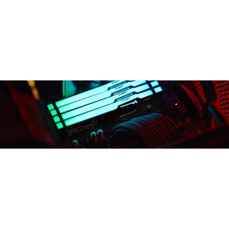 Kingston FURY Beast 32GB DDR5 SDRAM Memory Module - Thumbnail 2
