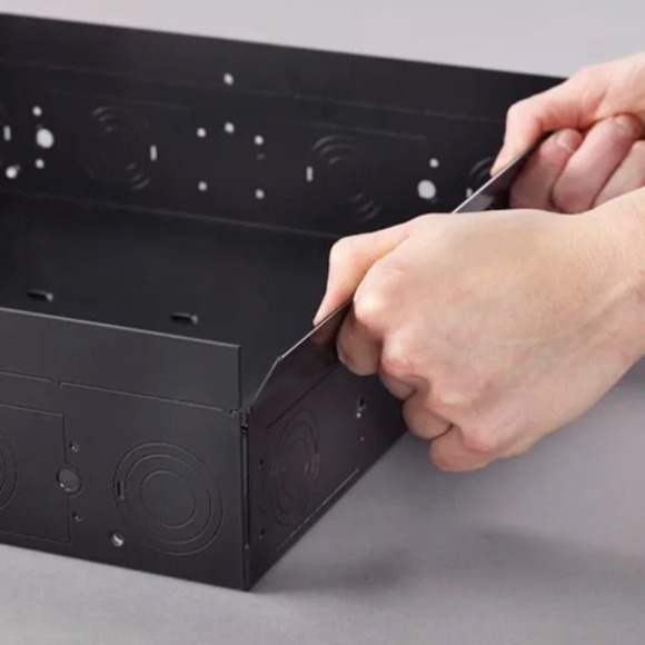 Chief Proximity In-Wall Storage Box with White Flange - White - Thumbnail 3