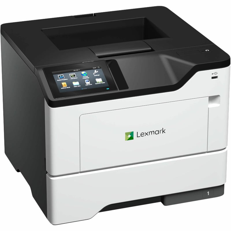 Lexmark MS632dwe Desktop Wired Laser Printer - Monochrome - TAA Compliant - Thumbnail 1