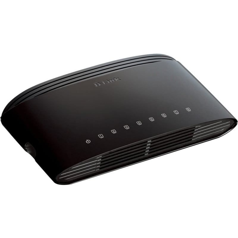 D-Link DES-1008E 8-Port 10/100 Unmanaged Desktop Switch - Thumbnail 3