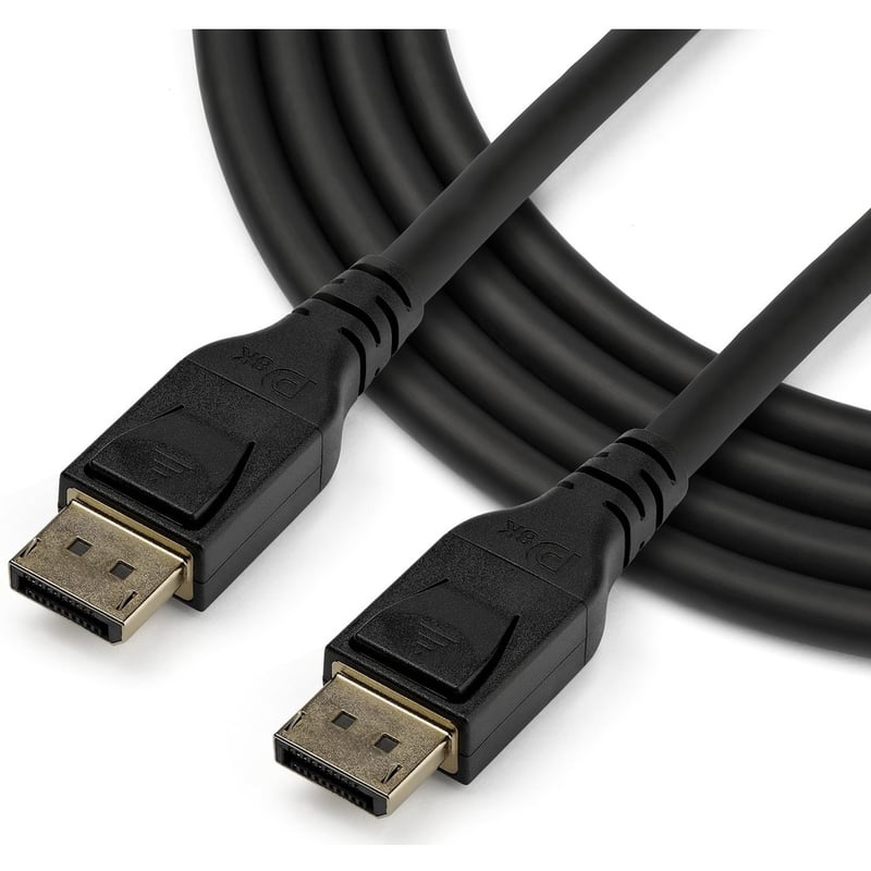 StarTech.com 3 m VESA Certified DisplayPort 1.4 Cable - 8K 60Hz HBR3 HDR - 10 ft Super UHD 4K 120Hz - DP to DP Video Monitor Cord M/M - Thumbnail 3