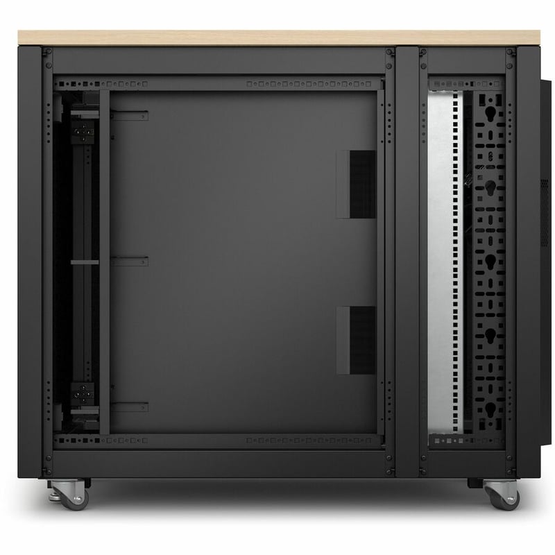 APC by Schneider Electric NetShelter Soundproof, 17U, Server Rack Enclosure, 120V, Maple - Thumbnail 5