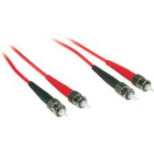 C2G-5m ST-ST 62.5/125 OM1 Duplex Multimode PVC Fiber Optic Cable - Red