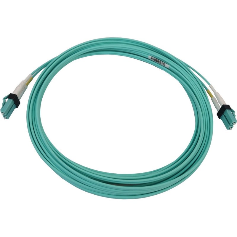 Eaton Tripp Lite Series 400G Multimode 50/125 OM4 Switchable Fiber Optic Cable (Duplex LC-PC M/M), LSZH, Aqua, 7 m (23 ft.) - Thumbnail 2