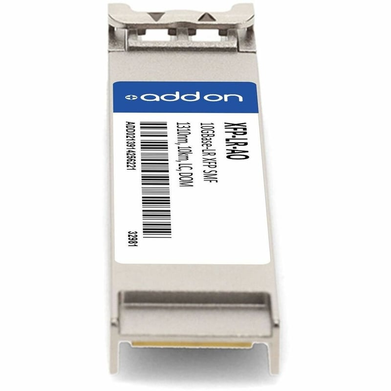 AddOn Aruba Networks XFP-LR Compatible TAA Compliant 10GBase-LR XFP Transceiver (SMF, 1310nm, 10km, LC, DOM) - Thumbnail 4