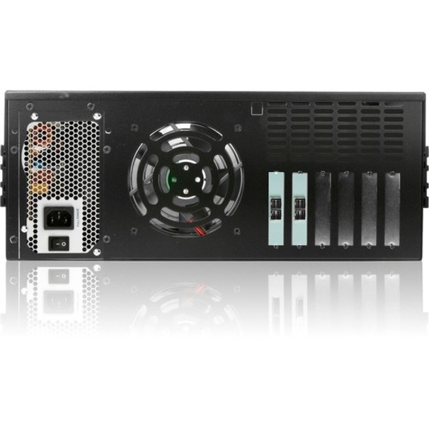 RAIDage JAGE412HDBL Drive Enclosure 12Gb/s SAS, SATA/600 - Mini-SAS HD Host Interface - 4U Rack-mountable - Black, Blue - Thumbnail 3