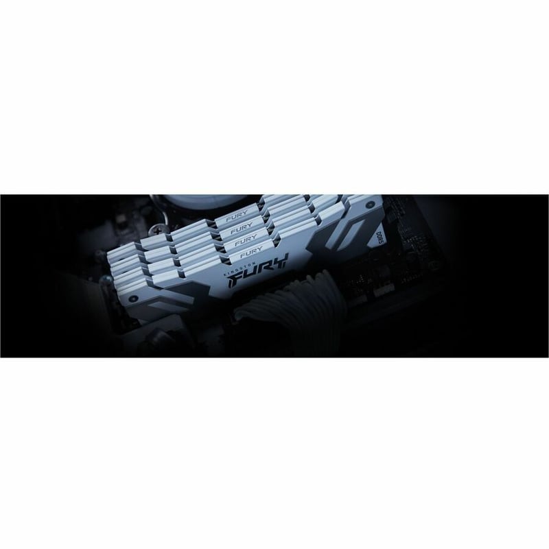 48GB 8800MT/S DDR5 CL42 CUDIMM (KIT OF 2) FURY RENEGADE WHITE - Thumbnail 4