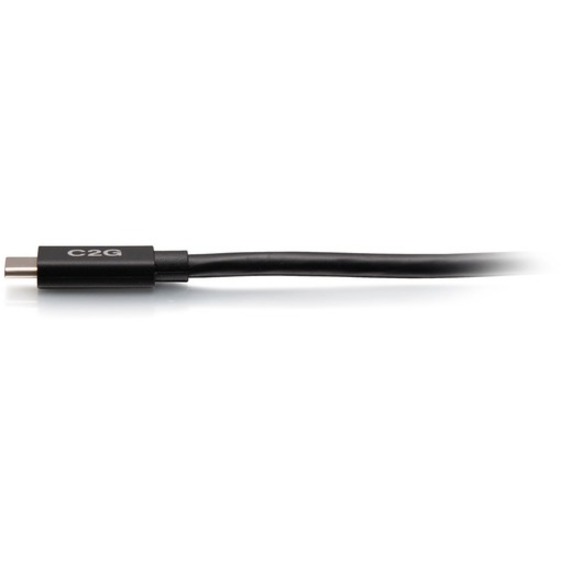 C2G 3.3ft USB-C Male to USB-C Male Cable (20V 5A) - USB4 40Gbps - Thumbnail 2