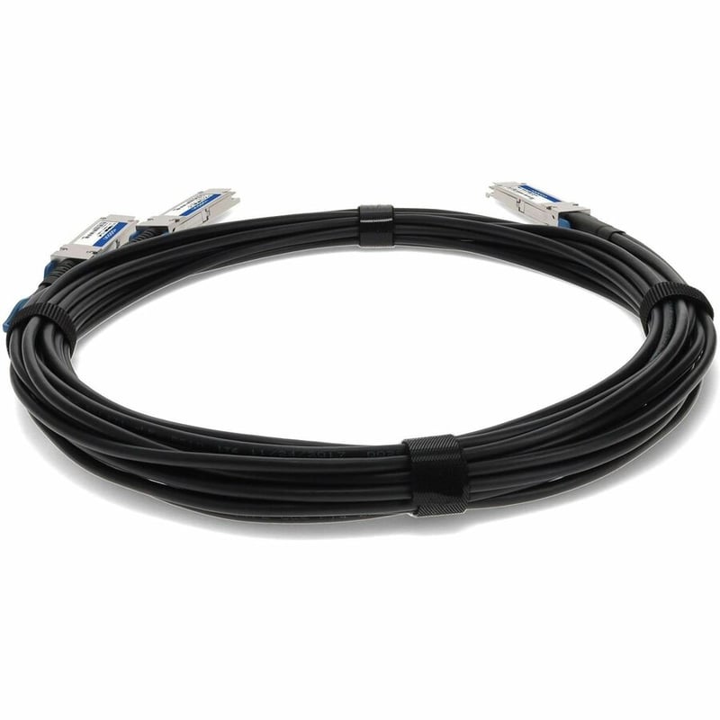 AddOn Mellanox® Compatible TAA Compliant 100GBase-CU QSFP28 to 2xQSFP28 Direct Attach Cable (Passive Twinax, 3m) - Thumbnail 3