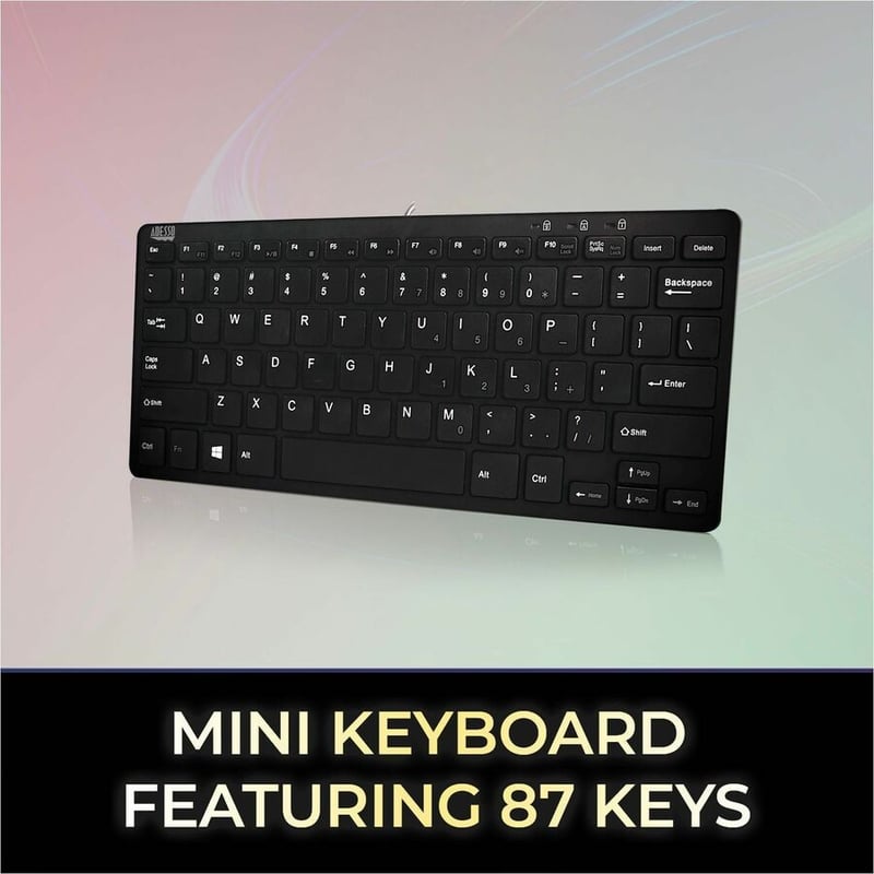 Adesso EasyTouch Rackmount Touchpad Keyboard - Thumbnail 2