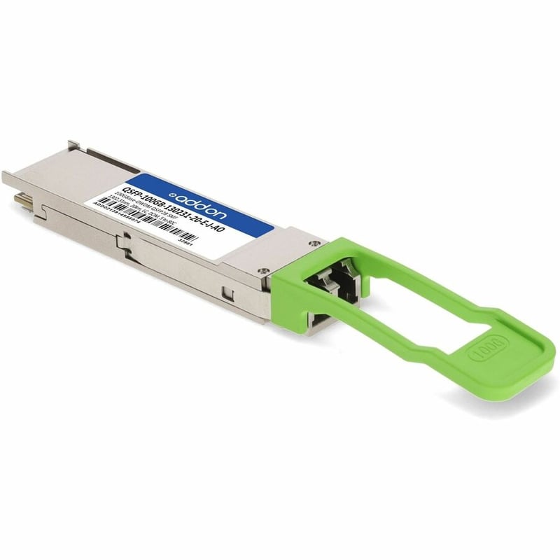 AddOn Juniper Networks® Compatible TAA 100GBase-OWDM QSFP28 Transceiver O-Band Channel OW302 50GHz (SMF, 1302.31nm, 20km, LC, DOM, -5 to +80C) - Thumbnail 3