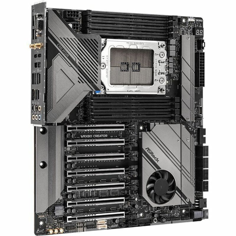 8 X DDR4 DIMM SLOTS MAX 2048GB DUAL 10GBE LAN 1 DEDICATED IPMI 2 THUNDERBOLT 4 T - Thumbnail 1