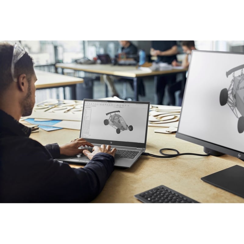 HP ZBook Fury G7 15 15" Mobile Workstation - Intel Core i9 10th Gen i9-10885H Octa-core (8 Core) 2.40 GHz - 64 GB Total RAM - Thumbnail 4
