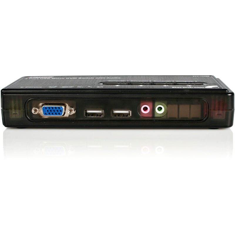 StarTech.com SV411KUSB - KVM / audio switch - USB - 4 ports - 1 local user - Thumbnail 4