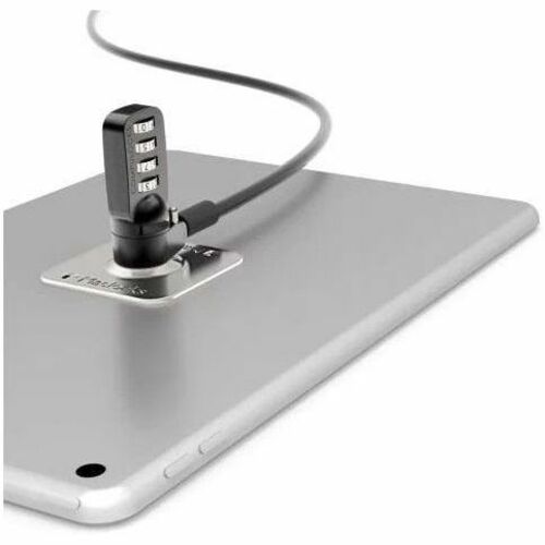 THE UNIVERSAL TABLET LOCK ADHESIVE SECURITY PLATE SERVES AS A SIMPLE LOCK FOR IP - Thumbnail 1