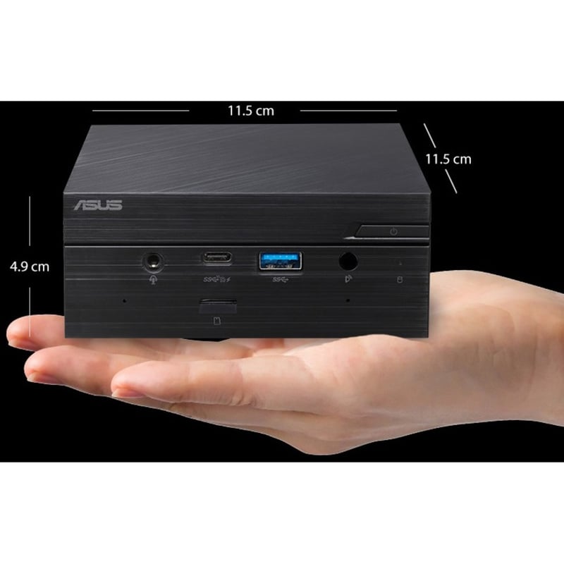 Asus PN50 PN50-BR078ZD Desktop Computer - AMD Ryzen 7 4800U - 16 GB - 512 GB SSD - Mini PC - Black