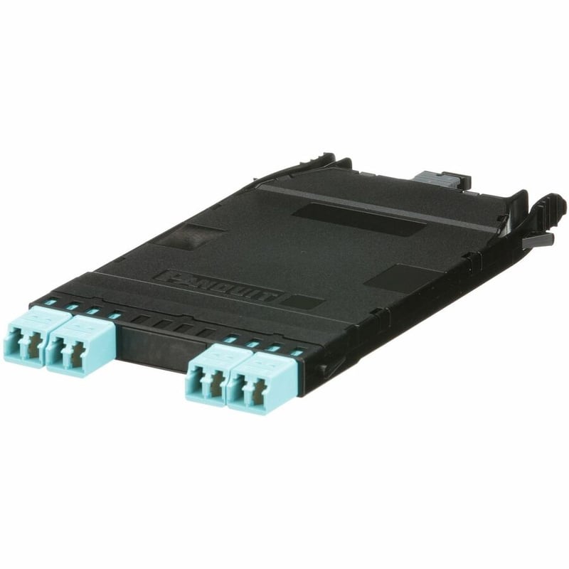 Panduit OM4 HD Flex Cassette, 4-Port, 4-to-1 Conversion Opt. IL Universal - Thumbnail 3
