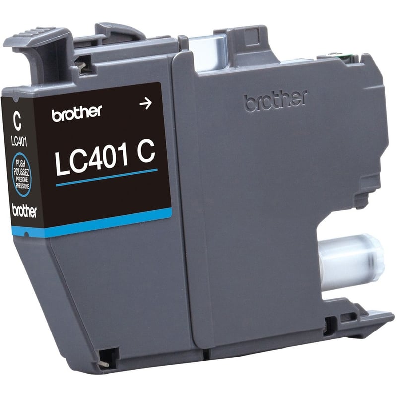 Brother LC401CS Original Standard Yield Inkjet Ink Cartridge - Single Pack - Cyan - 1 Pack - Thumbnail 5