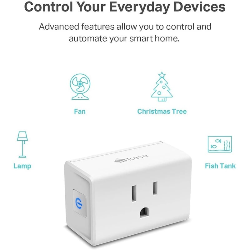 TP-Link Kasa Smart EP10 - Kasa Smart Plug Ultra Mini 15A - 1-pack - Thumbnail 5