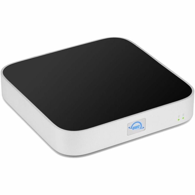 OWC MINISTACK STX 24TB (20TB HDD + 4TB NVME) THUNDERBOLT STORAGE AND HUB -SILVER - Thumbnail 2