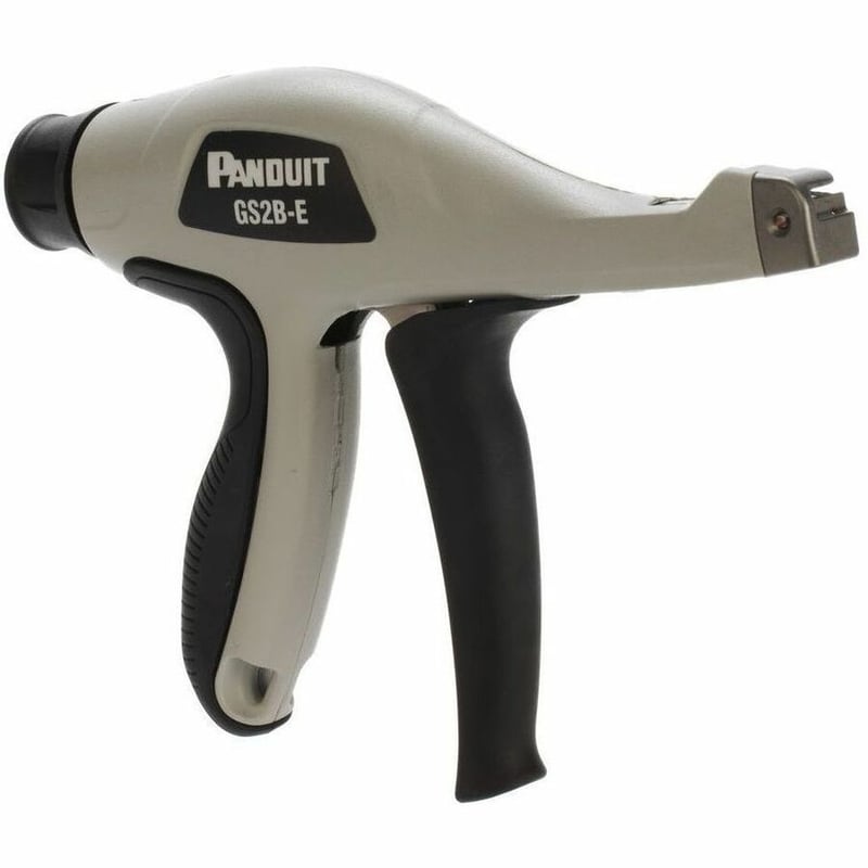 Panduit GS2B-E Cable Tie Hand Tool, Light Gray, Black, 7.82x1.28" , PK1 - Thumbnail 3