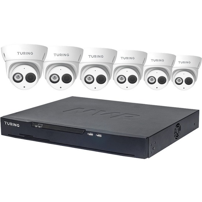 Turing Video ADVANTAGE Turret Camera Kit with Analytics