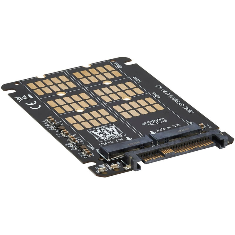 Eaton Tripp Lite Series U.2 to M.2 Adapter for M.2 PCIe NVMe SSD, SFF-8639 - Thumbnail 2