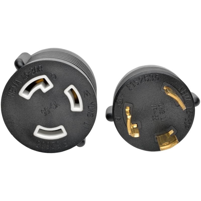 Eaton Tripp Lite Series Power Extension Cord, NEMA L5-30P to NEMA L5-30R- Heavy-Duty, 30A, 125V, 10 AWG, 10 ft. (3.05 m), Black, Locking Connectors - Thumbnail 3
