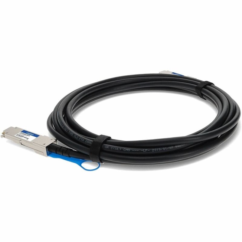 AddOn IBM® 49Y7891 to Multiple OEM Compatible TAA Compliant 40GBase-CU QSFP+ to QSFP+ Direct Attach Cable (Passive Twinax, 3m) - Thumbnail 3