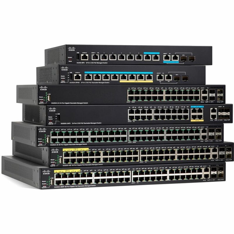 Cisco SG350XG-48T 48-Port 10GBase-T Stackable Managed Switch - Thumbnail 4