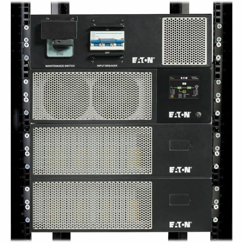 Eaton 13kW 208V 3-PH UPS with input and output connectorized cables and Network-M3 card - Thumbnail 4