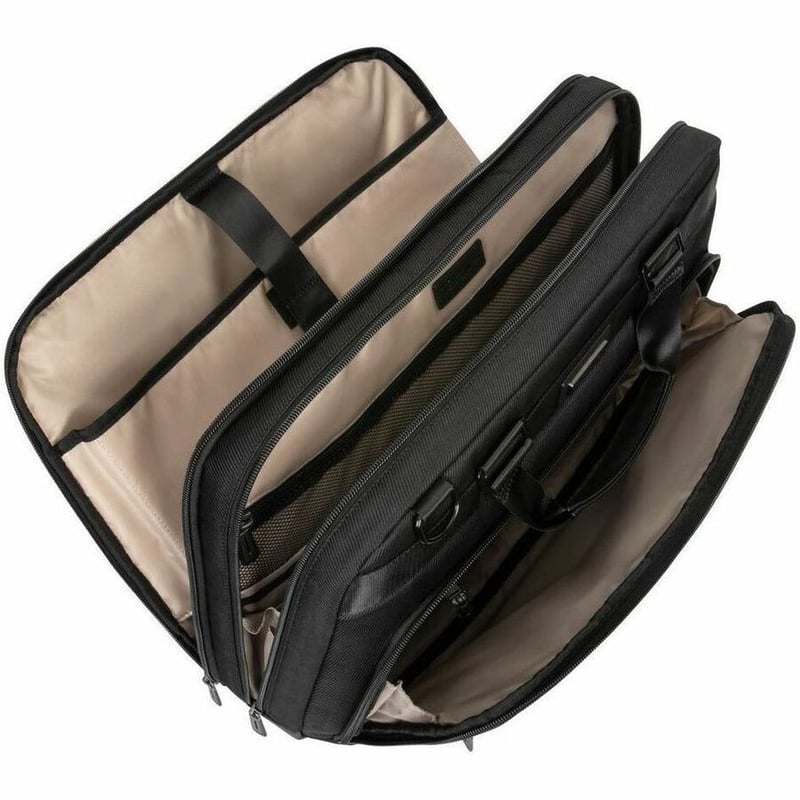 Targus Mobile Elite TBT045US Carrying Case (Briefcase) for 15" to 16" Notebook - Black, Gray - Thumbnail 4