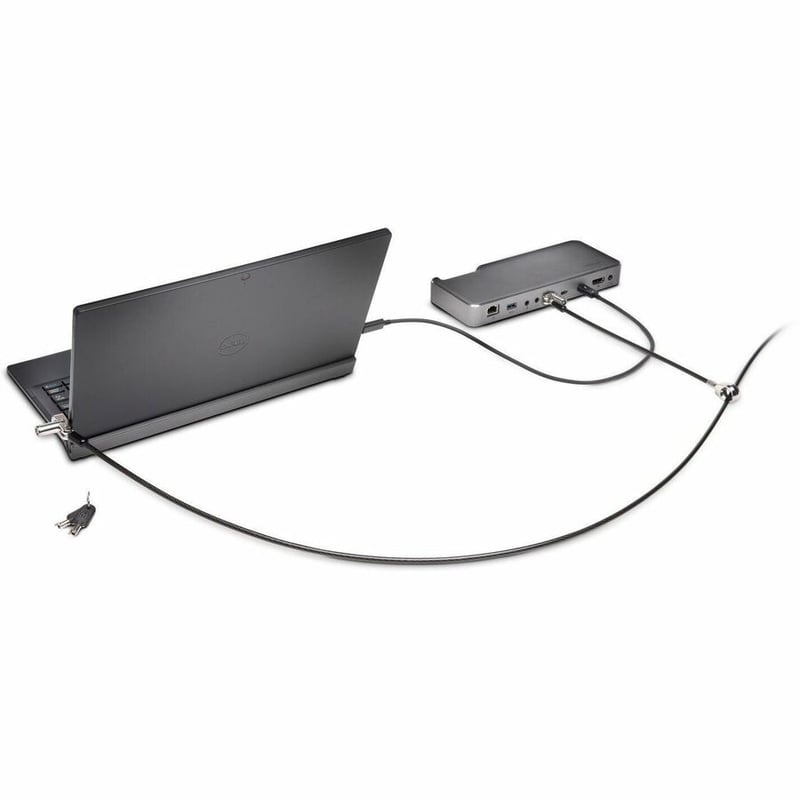 Kensington N17 Keyed Dual Head Laptop Lock for Dell Devices - Custom Keyed - TAA - Thumbnail 5