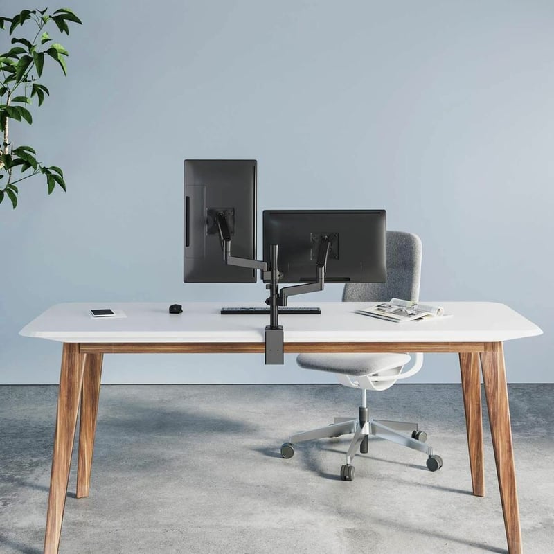 UNIVERSAL GAS SPRING DUAL MONITOR MOUNT - Thumbnail 5