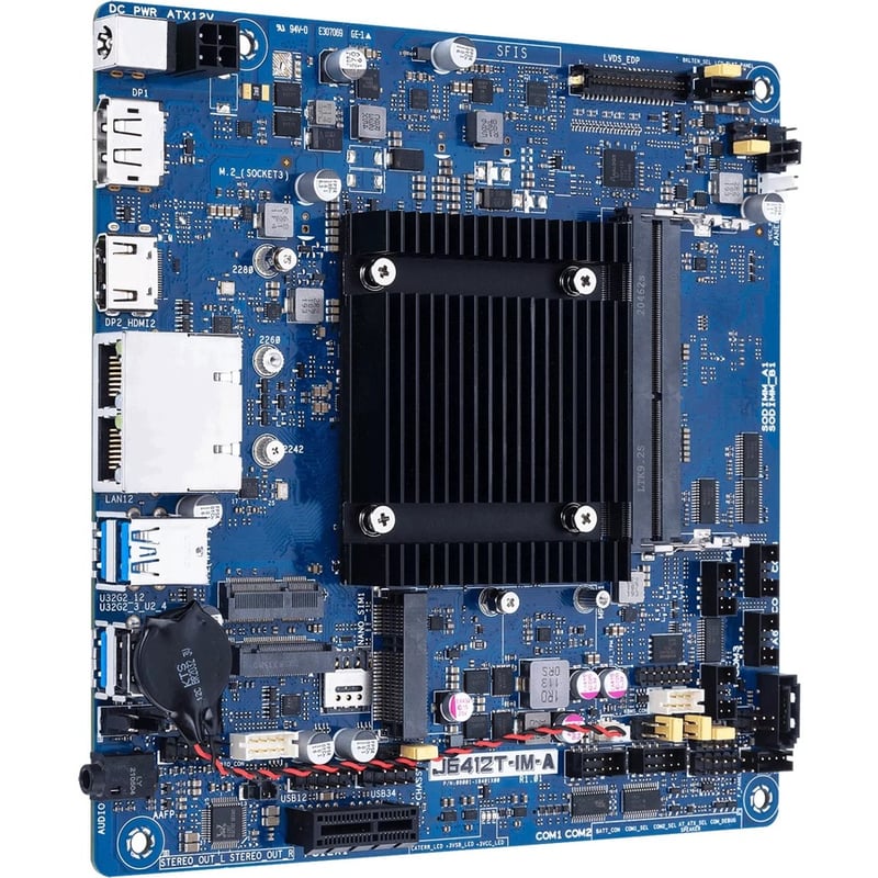 Asus J6412T-IM-A Industrial Motherboard - Intel Chipset - Mini ITX - Thumbnail 2