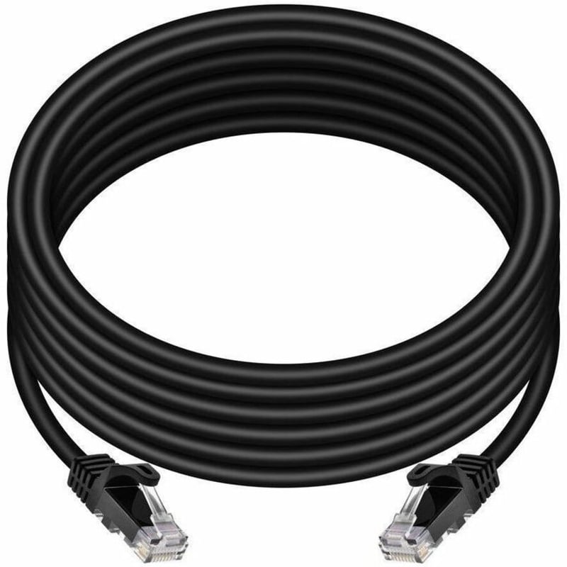 FLEXBOOT CAT6 24AWG  CABLE_ 20FT BLACK - Thumbnail 4