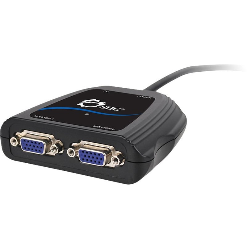 SIIG 1x2 Compact VGA Splitter - Thumbnail 2